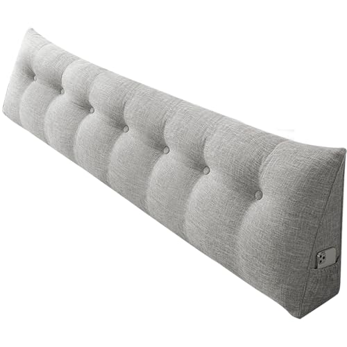 Cojín de lectura cuñada triangular almohada