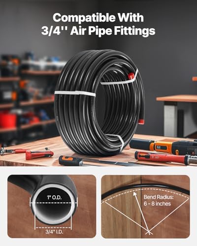 Kit conduite de compresseur d'air VEVOR facile a installer