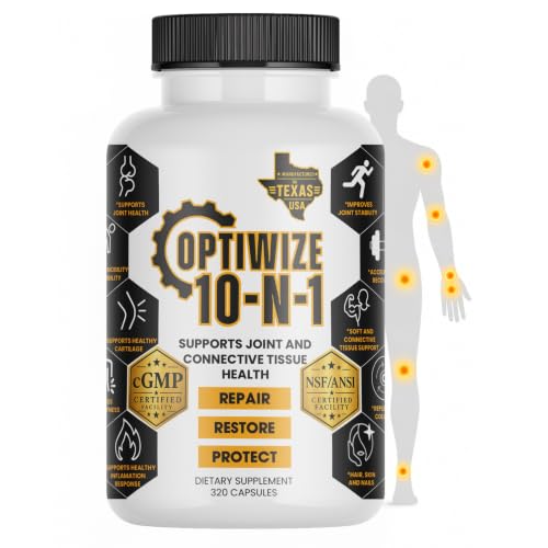 OptiWize 10-in-1 Joint Support Supplement, 320 Capsules