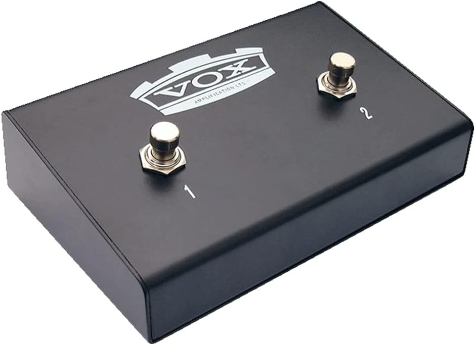 Vox - VFS2 - 2-Channel Foot Switch Compatible with - AC30/15 Custom, AC30/15VR, AV60/30 and all Night Train G2 - includes TRS Jack Cable