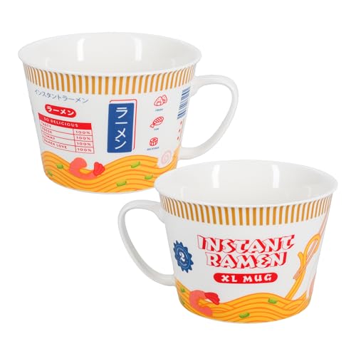 Tazón gigante Paladone para ramen de 1000 ml en cerámica miniatura 5