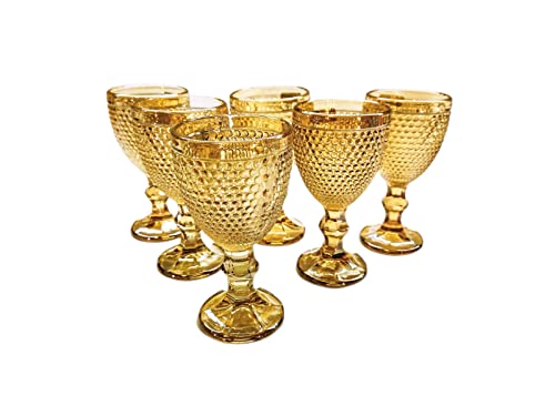 Jogo 6 Taças Vidro Âmbar Bardot P/Licor 60ml