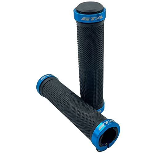 Empunhadura de Borracha Mtb Bike Ciclismo com Anel/Fechadura - 130mm