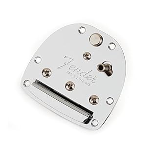 For you: 1x Fender American Vintage Jaguar/Jazz Maser Tremolo - Nickel Your advantage: guaranteed original Fender parts