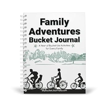 Spiral-bound Bucket Journal New Family Adventures Bucket List Journal by My Perfect Stocking Stuffer, Travel Journal, Adventure Book, and Memory Log - Spiral Journal Edition Book