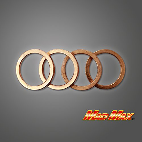 ゼファー400/ゼファー750/Z400FXetc マフラーガスケット 肉厚タイプ(4個入り)