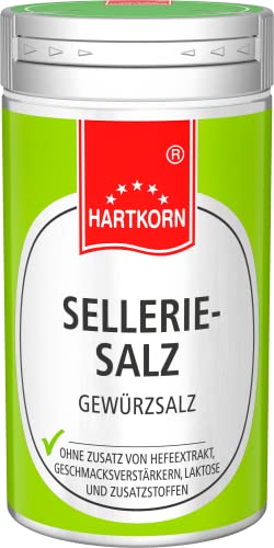 Sellerie Salz - 45 g im Aluminium Gewürzstreuer von Hartkorn - wiederverschließbar und wiederbefüllbar Cover