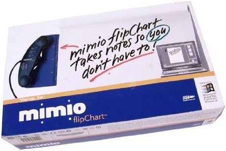 Mimio Flipchart with Software & Batteries USB & Serial Cable
