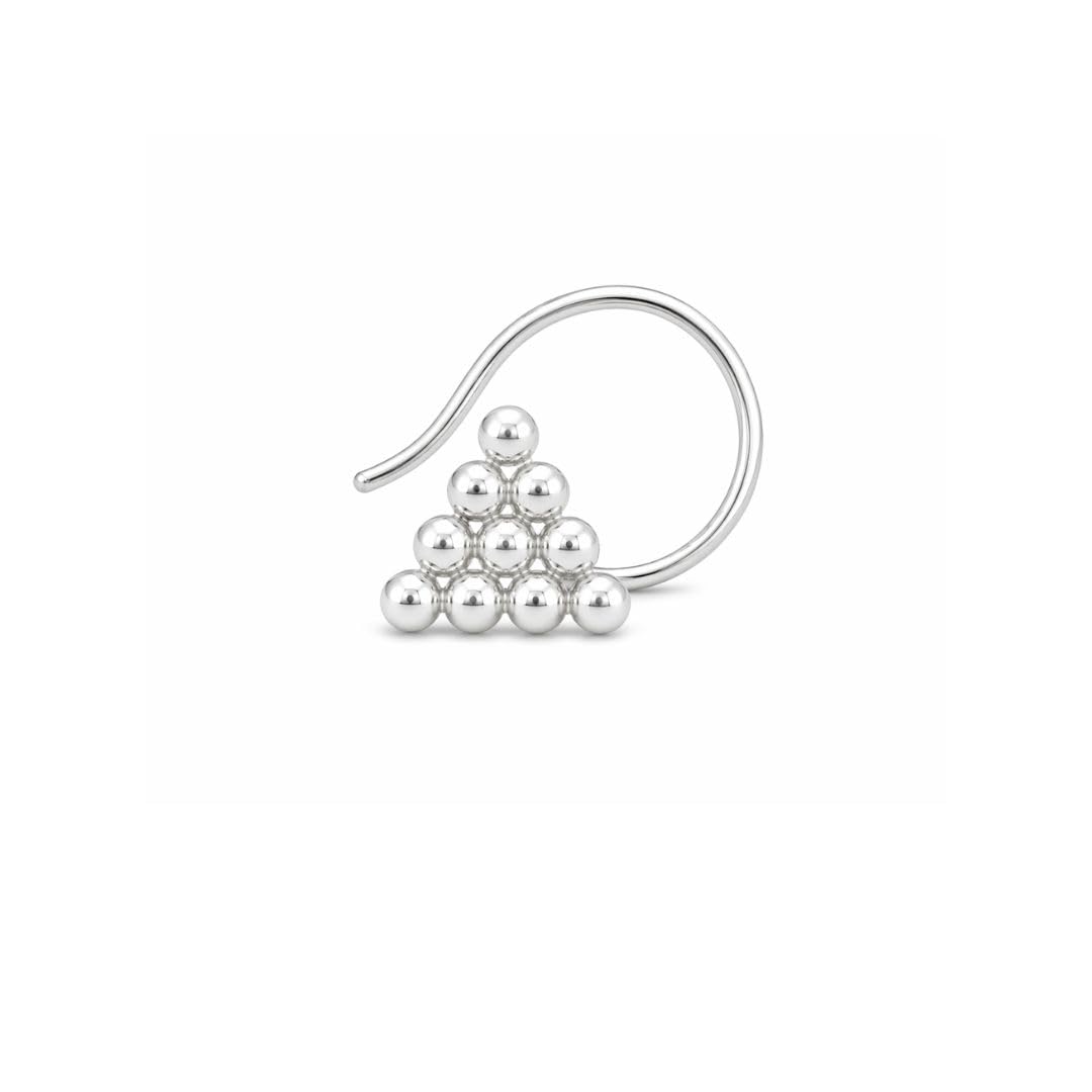 quirksmith 925 Sterling Silver Triveni Nosepin/Nosepin with 925 Stamp And Certificate Of Authenticity/Gift for women-picture-34