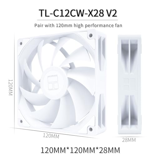 Thermalright Peerless Assassin 120 Digital White CPU Air Cooler, Digital Screen Top Cover,6 Heatpipes Computer CPU Cooler, for AM4/AM5,Intel LGA1700/1851/1150/1151/1200, PC Cooler-White by Thermalright - Used condition - Image 6