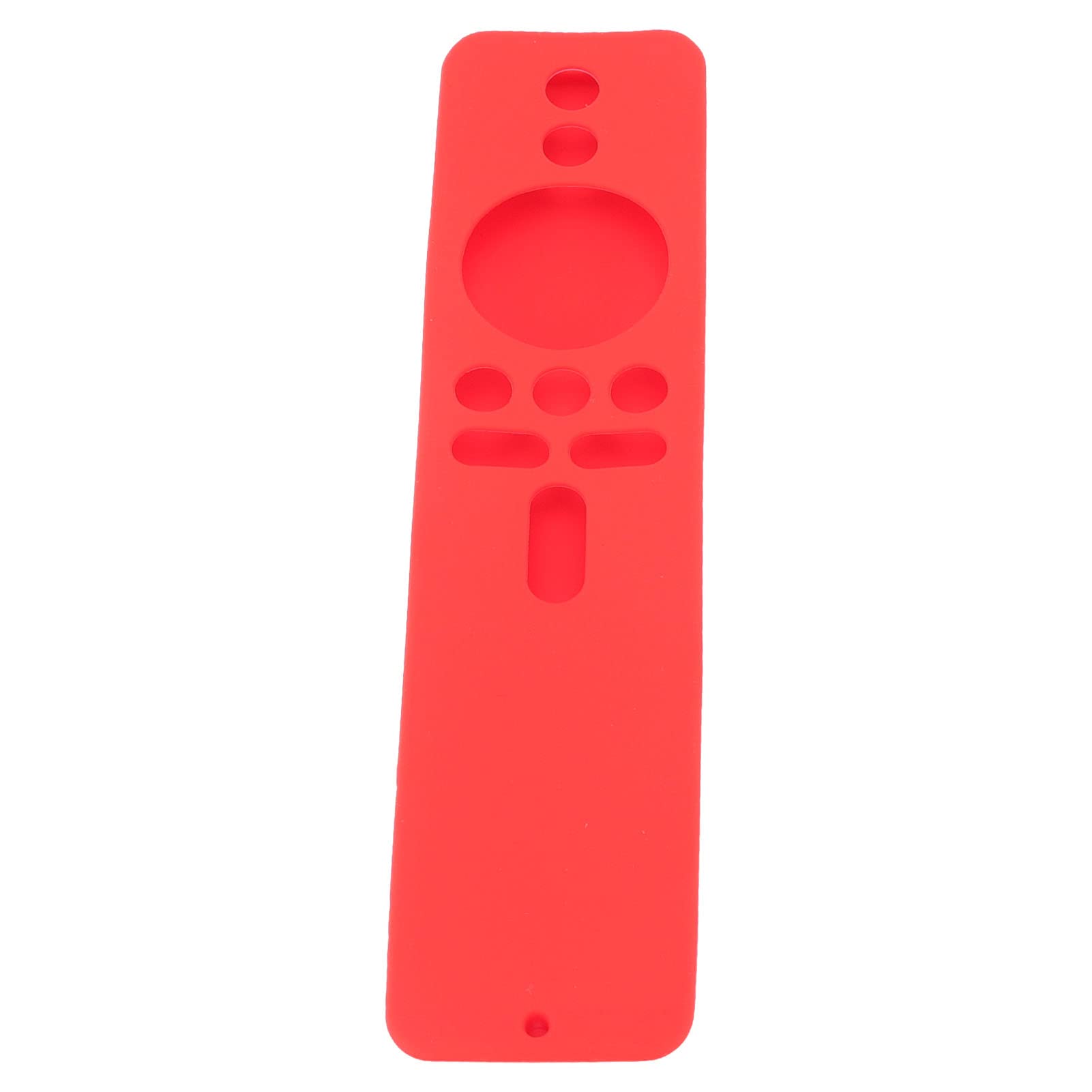 Cover per Telecomando in Silicone Antiscivolo per TV Stick 4K - Custodia Protettiva Antiurto con Cordino - Materiale Lavabile, Accesso Completo Ai Pulsanti (Insieme rosso)
