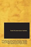  Studi di Letteratura Italiana;