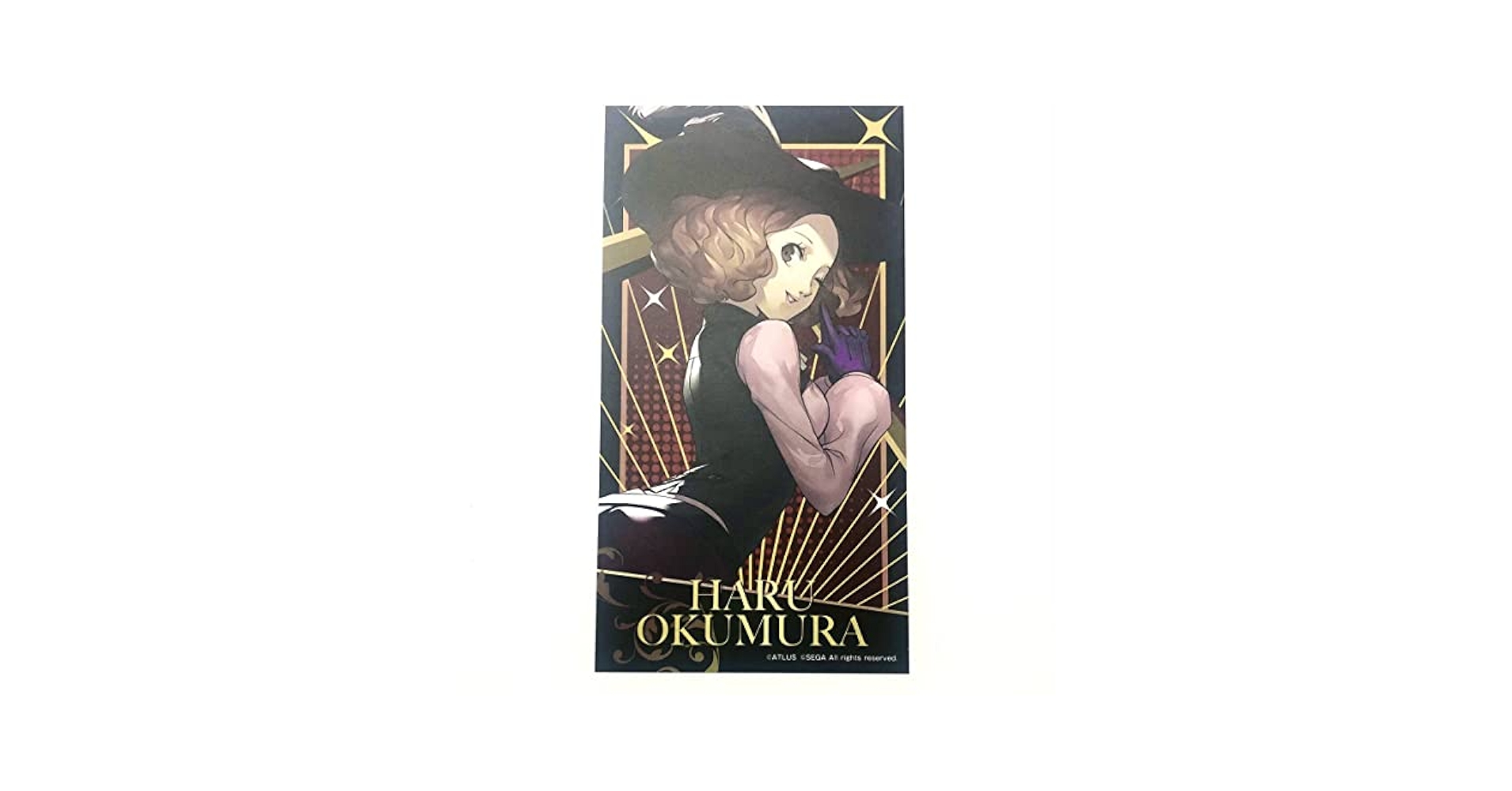 レア　クリアタグ　ペルソナQ2 P5 主人公 奥村 春 セガ コラボカフェ レア クリアタグ ペルソナQ2 P5 主人公 高巻 杏 セガ コラボ