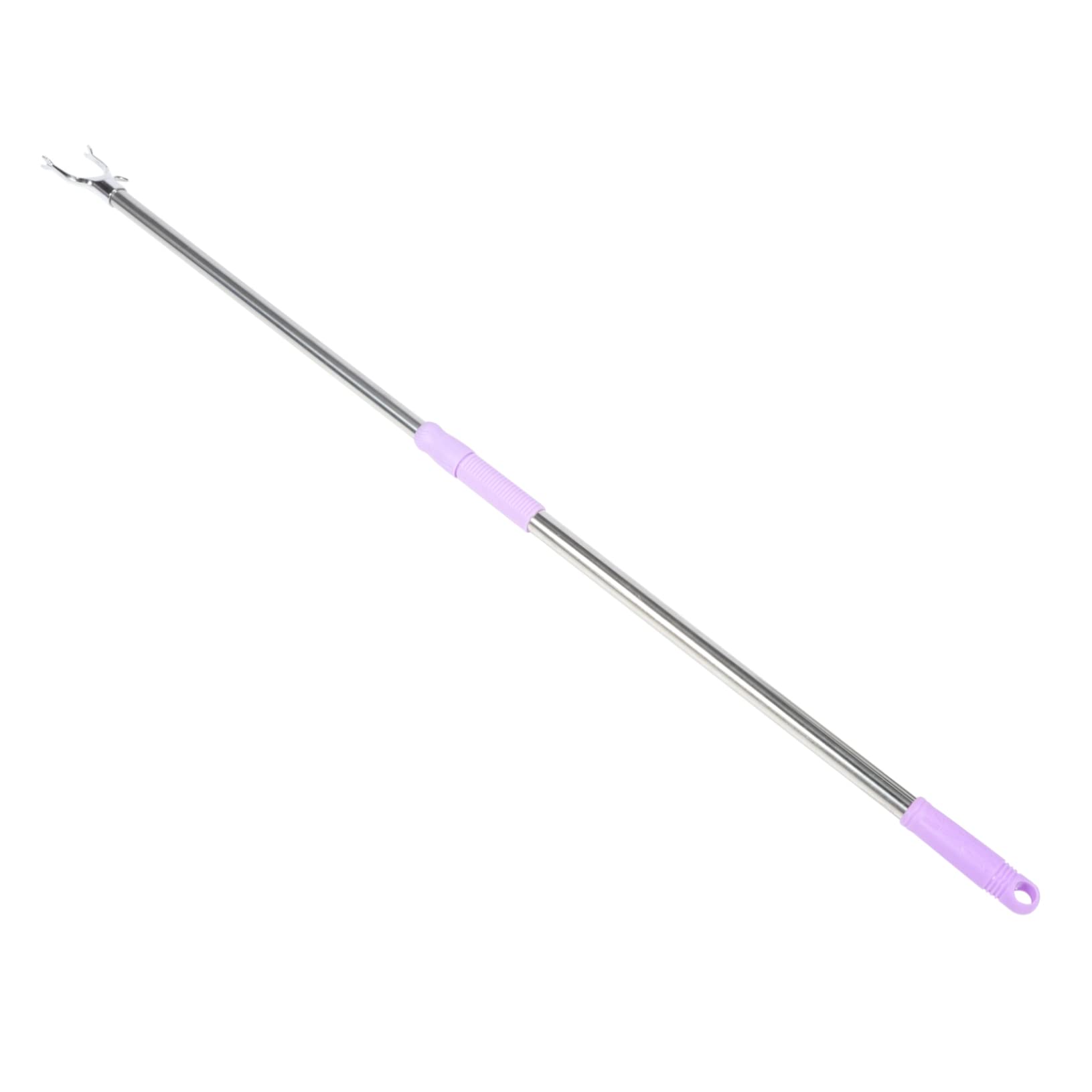 Yardenfun Ergonomic Clothes Fork Rod Extendable Clothesline Pole for Balcony Home Use