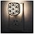 Lights by Night Decorative LED Night Light, Brushed Nickel Flower Design, Plug-in, Dusk to Dawn Sensor, UL-Certified, Home Decor, Ideal for Bedroom, Bathroom, Kitchen, Hallway, 54744, 2 Pack