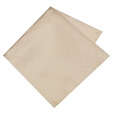 Image of TIE STUDIO Men's Necktie Pocket Square & Cufflink Set | Standard | Jacquard Fabric | Superior Stitching |