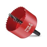 Flintronic Bi-Metal Hole Saw, 80mm Hole Saws Cutter, Smooth Fast Cutting metal hole Cutter, HSS Bi-Metal Drill Bit for Wood, Plastic, Plywood, Drywall, Fiberglass, PVC Board