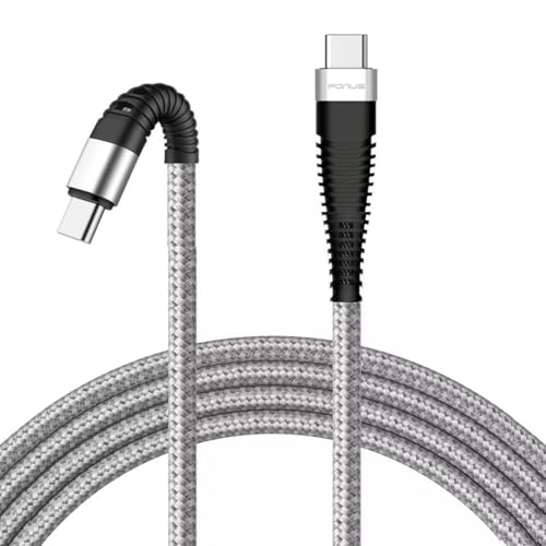 USB C Cable 10ft Long Fast Charger Compatible with Motorola Moto G 5G (2024,2023,2022), Power Cord (Type-C to Type-C) Wire Sync Braided