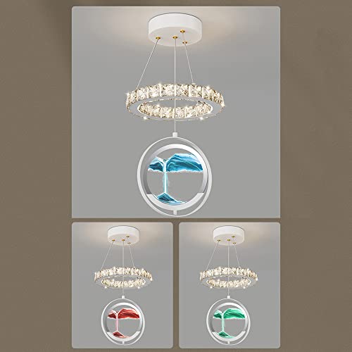 Pendant light design effet 3D dynamic pour suspension d'entrée - 5