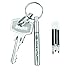 TRUE TelePen Stainless Steel Telescoping Utility Keychain Ballpoint Pen: Smallest Pocket Penwith Ink Refills, Coolest Accessories, Dad Gadget