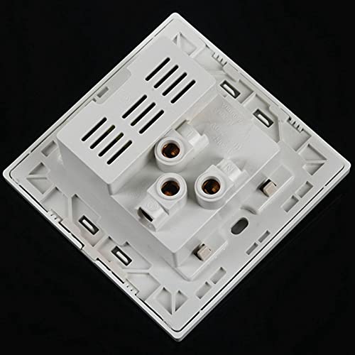 Cargador de pared USB dual elimina regletas molestas mediante su interruptor universal 4