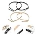 2 Pairs High Heels Strappy Shoes High Heel Accessory Leather Straps Sandal Bands High Heels Belts Shoes Pumps Bungee Imitation Leather Shoe Clip Miss Dual Purpose