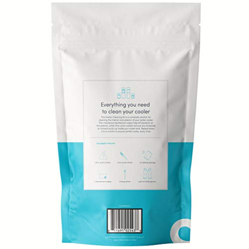 avalon all-inclusive cleaning kit for all branded water coolers removes mineral buildup and limescale