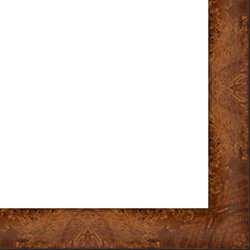 Picture Frame Moulding (Wood) 100ft Bundle - Traditional Walnut Finish - 2.125