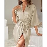 Photo Gallery primavera estate camicia da notte in seta di ghiaccio donna simple style homewear sexy satin silk like lady cardigan pigiama, ozzki, a, m Photo Gallery primavera estate camicia da notte in seta di ghiaccio donna simple style homewear sexy satin silk like lady cardigan pigiama, ozzki, a, m