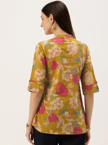 Image of Printed Mandarin Shirt - Casual & Chic (S-3XL)