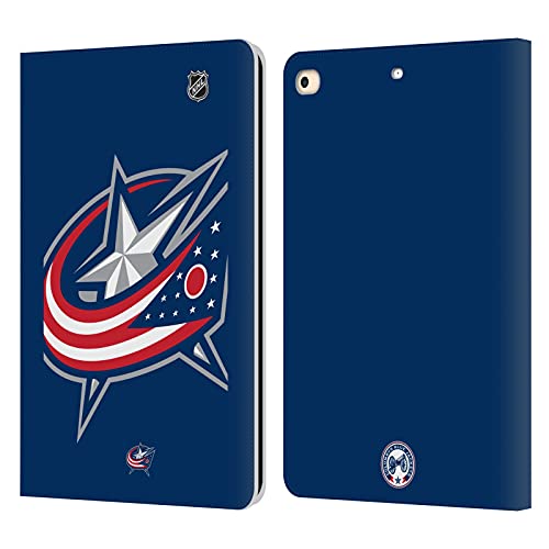 Étui iPad 9.7 antichoc Columbus Blue Jackets avec porte-cartes