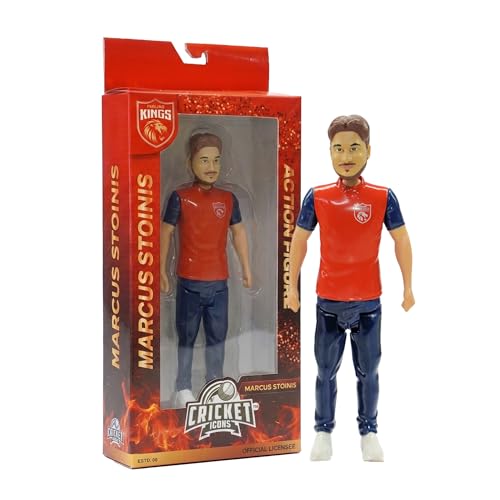 Image of Action Figure, IPL Edition 360 Rotatable Head, Cricket Player for Fans & Collectors (7 Inch Marcus Stoinis)