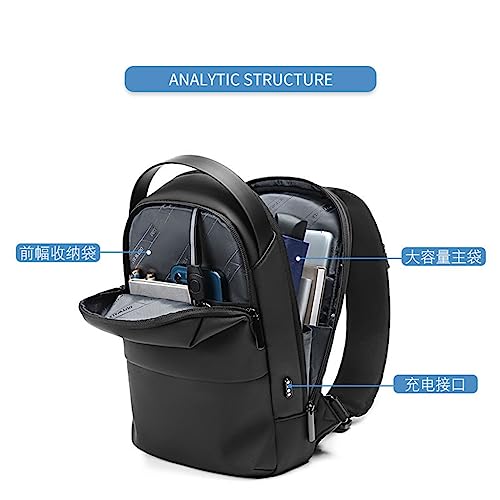 Petit sac à dos oblique compact avec sangle réglable confort - 6
