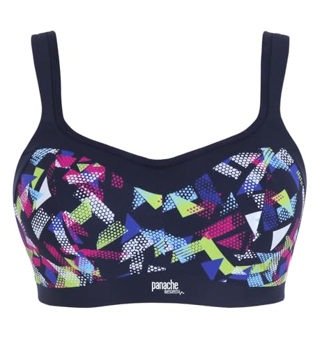 Image of Panache Ultimate High Impact Underwire Sports Bra 28FF, Graphic Print