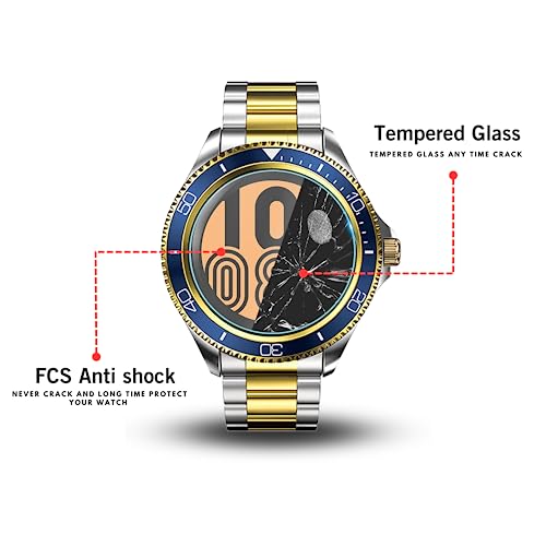 FCS Thermoplastic Polyurethane [Pack Of 3 Screen Guard For Casio G-Shock (Gwg-1000-1A3Dr) Smartwatch Screen Protector|0.33Mm Anti Shock Screen Protector For Casio G-Shock (Gwg-1000-1A3Dr)