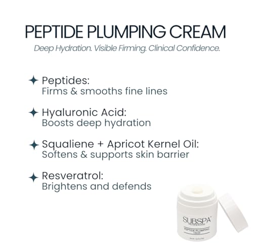 MD Peptide Plumping Cream - Anti-Aging Moisturizer with Peptides