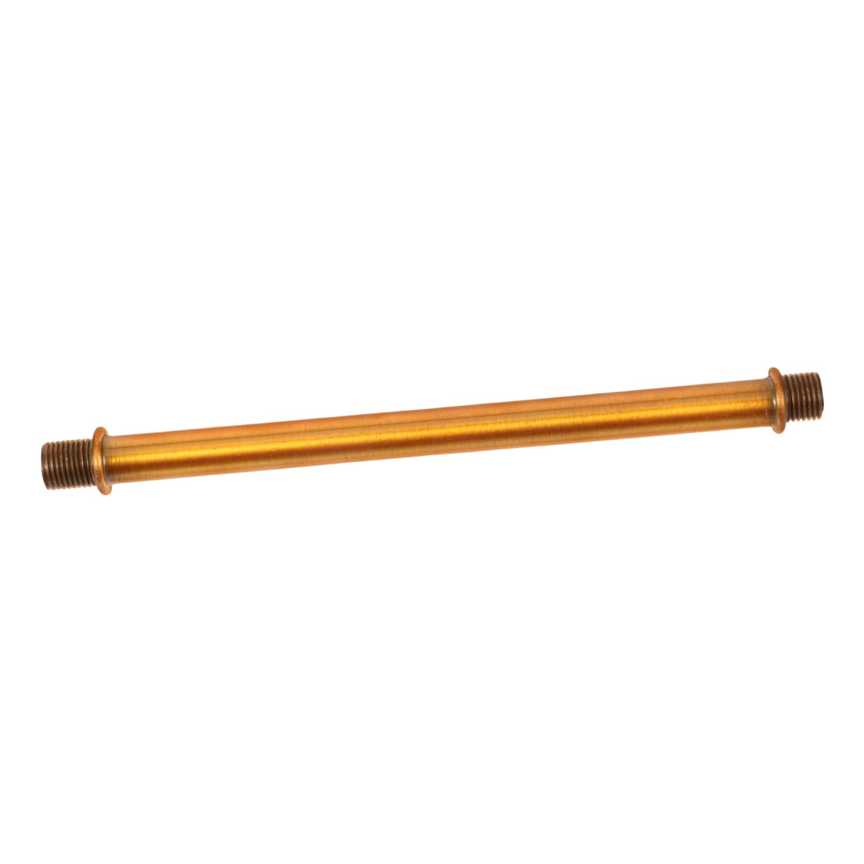 jojofuny Golden Iron Hollowed Lightweight Lamp Stem Pipe for Wall Lamps and Chandeliers Straight Threaded Lighting Fixture Downrod Stem Pipe Kit for Repair