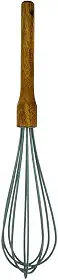 Tuut, Linha Madeira Acácia, Batedor de Ovo, Fouet de Silicone, Cinza, 31cm