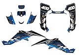 Suzuki LTZ 400 Graphics Decal Kit Fits 2003-2008 Design #3500 (Blue)