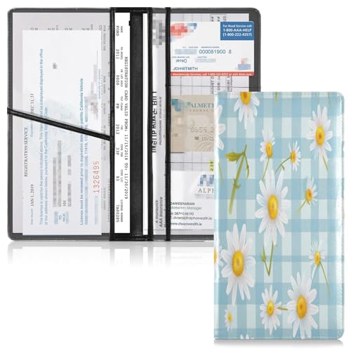 Organizador de Documentos para Auto Cuero miniatura 2