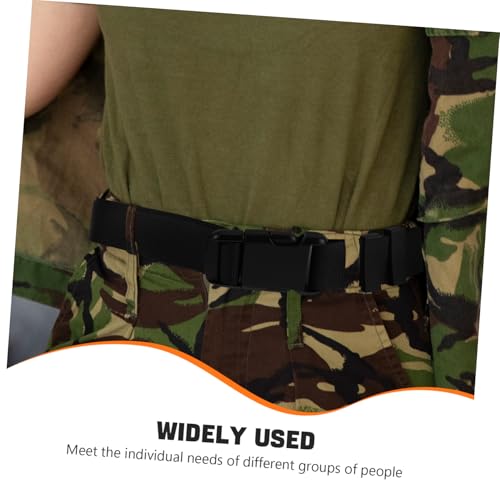 Homoyoyo Travel Adjustable Woven Web Belt for Men and Women Elastic Stretch Belt Quick-release Buckle for Hiking Training and Outdoor Adventures3