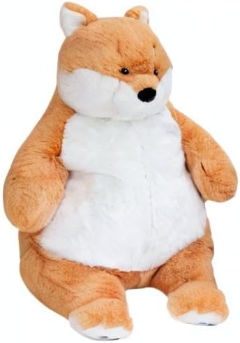 Miniatura 7 de Shiba Inu - Animales de peluche con peso de 17 pulgadas, 3.5 libras, juguete de peluche para perro Shiba Inu, almohada de felpa con peso grande,