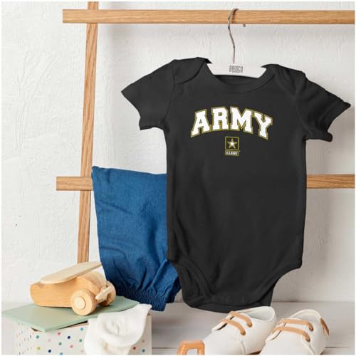 Brisco Brands US Army Logo Military PT Training Baby Romper Boys or Girls4