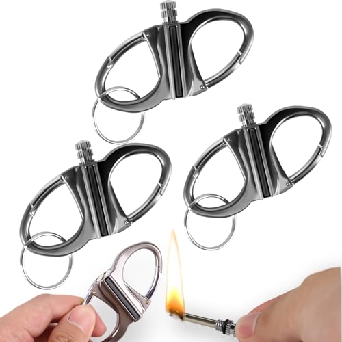 Encendedor Llaveros Reutilizable de Kerosene 3 unidades miniatura 1