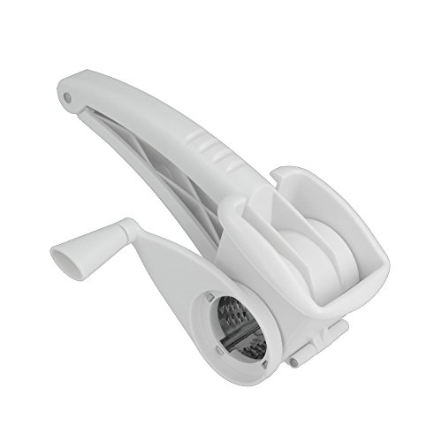 Metaltex Molinillo Queso INOX/ABS 'Vicky', Metal, Plata, 28 x 28 x 18 cm