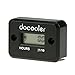 Docooler Inductive Hour Meter for Marine ATV Motorcycle Dirt Ski Waterproof - Black