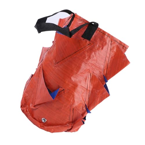 ROMISBABA Bolsa Colgante para Plantas Contenedor de con Múltiples Bolsa de PE para Fresas y Jardinería Vertical Interiores y Exteriores de para Jardín Pequeño