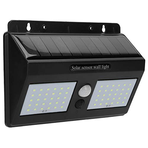 Lampes Solaires d'Extérieur étanches, Lumière LED à énergie Solaire, 60 Ampoules, Projecteurs Solaires d'Extérieur pour Jardin et éclairage Mural...
