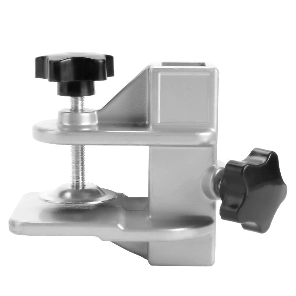 Pet Grooming Table Arms Clamp Pet Grooming Table Arm H Bar Clamp Holder Hair Dryer Clamp Clip Accessory Aluminium Alloy Fixture Fixation Clip(20 * 20mm)