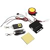 12V Universal Motorcycle Alarm System, Remote Controlled AntiTheft Security with 125dB Super Sound Warning and Engine Start Feature